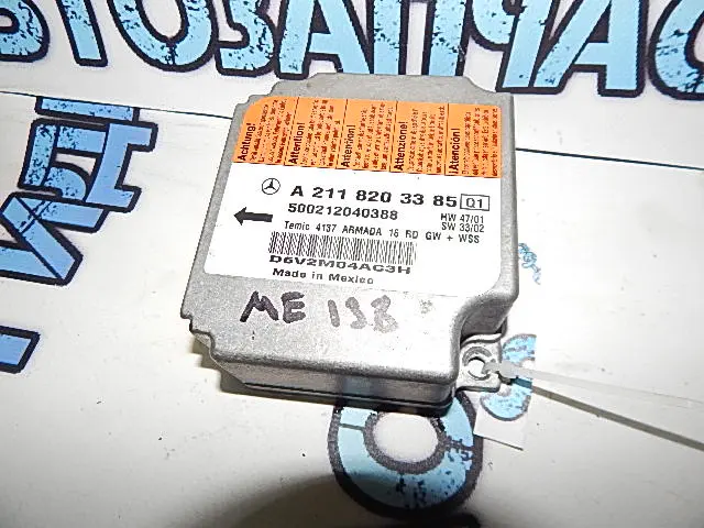 блок управления AIR BAG Mercedes-Benz  E-Class W211