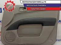 Обшивка двери передней правой Mitsubishi L200 7221A734HA. Потертость.