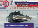 Ручка двери внутренняя левая Mitsubishi Lancer X (CY) 5716A087XA. Царапины.