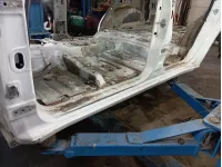 Порог со стойкой левый Mitsubishi Pajero Sport