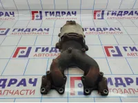 Коллектор выпускной Nissan Almera Classic (B10) 14004-95F0A. С катализатором.