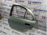 Дверь задняя левая Nissan Almera Classic (B10) . Вмятина. Коррозия.