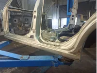 Порог со стойкой левый Nissan Almera Classic (B10) . Дефект.