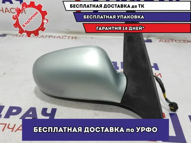 Зеркало правое электрическое Nissan Almera Classic 96301-95F3H. 5 контактов.