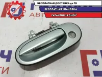 Ручка двери передней наружная левая Nissan Almera Classic 80607-95F0H. Потертости.