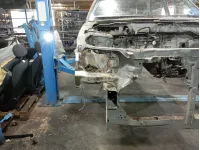 Лонжерон передний правый Nissan Almera Classic (B10)