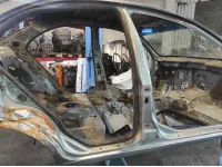 Порог со стойкой правый Nissan Almera Classic (B10)