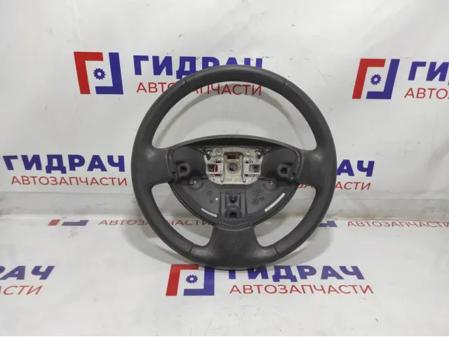 Рулевое колесо Nissan Almera (G15) 484002275R. Кожа.Дефект.