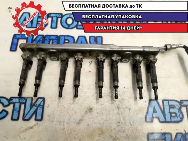 Рейка топливная (рампа) в сборе Nissan Juke (F15) 175201KT0A  Отличное состояние.