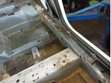 Порог со стойкой левый Nissan Juke (YF15)