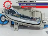 Ручка двери внутренняя правая Nissan Leaf 806703NA0A. На одной ручке потертость.