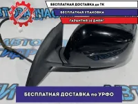Зеркало левое Nissan Leaf 963023NE0A. 5 контактов.