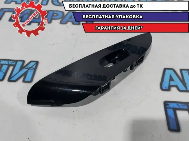 Накладка кнопки стеклоподъемника задняя левая Nissan Leaf 829613NA0A.