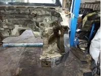 Лонжерон передний левый Nissan Pathfinder