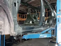 Порог со стойкой Nissan Pathfinder