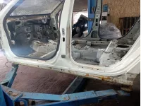 Порог со стойкой левый Nissan Primera (P12)