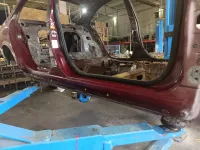 Порог со стойкой правый Nissan Primera (P12)