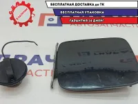 Лючок бензобака Nissan Primera P12 78830-AU000. Дефект.