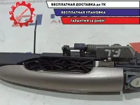 Ручка двери передней левой Nissan Primera P12 80611AV600. Наружняя.