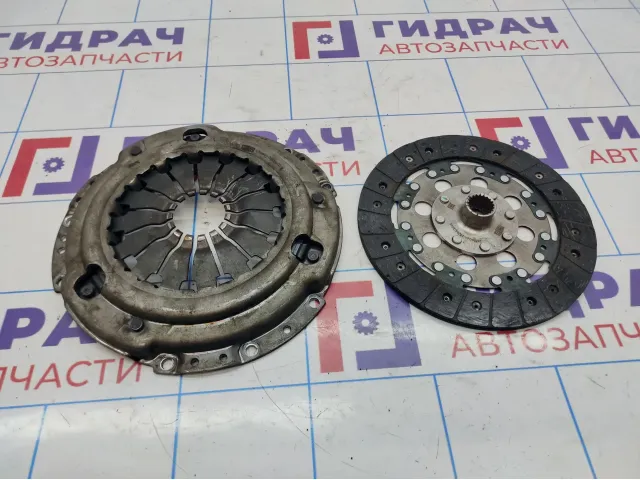 Корзина сцепления Nissan Qashqai (J10) 30210-ED80A. С диском.Аналог.