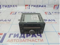 Магнитола Nissan Qashqai (J10) 28185-JD00A. Потертость.