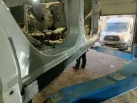 Порог со стойкой правый Nissan Qashqai (J10) .