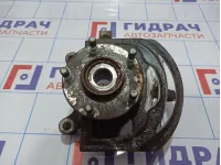 Кулак поворотный передний левый Nissan Qashqai (J10) 40015-JD000. Дефект пыльника.