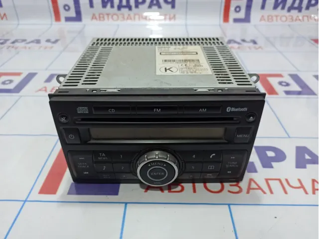 Магнитола Nissan Qashqai (J10) 28185-JD00A. Bluetooth.