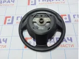 Рулевое колесо Nissan Qashqai (J10) 48430-JD01C. Потертости.