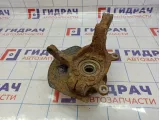 Кулак поворотный передний левый Nissan Qashqai (J10) 40015-JD000. В сборе.