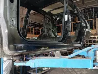 Порог со стойкой левый Nissan Qashqai