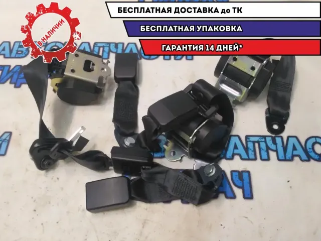 Ремень безопасности задний (шт) Nissan Terrano III Renault/Nissan Отличное состояние.