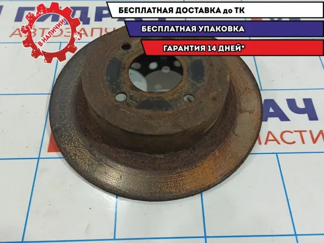 Диск тормозной задний Nissan Tiida 43206-EM10A.