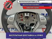 Рулевое колесо Nissan X-Trail (T32) 48430-4CM0A. Потертость.