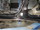 Порог со стойкой левый Nissan X-Trail (T31) G6411-JG0MA. Коррозия.