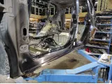 Порог со стойкой левый Nissan X-Trail (T31) G6411-JG0MA. Коррозия.