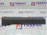 Накладка порога внутренняя левая Nissan X-Trail (T31) 76952-JG00A. Царапины, потертость.