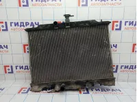 Радиатор основной Nissan X-Trail (T31) 21400-JG300. Замяты соты.