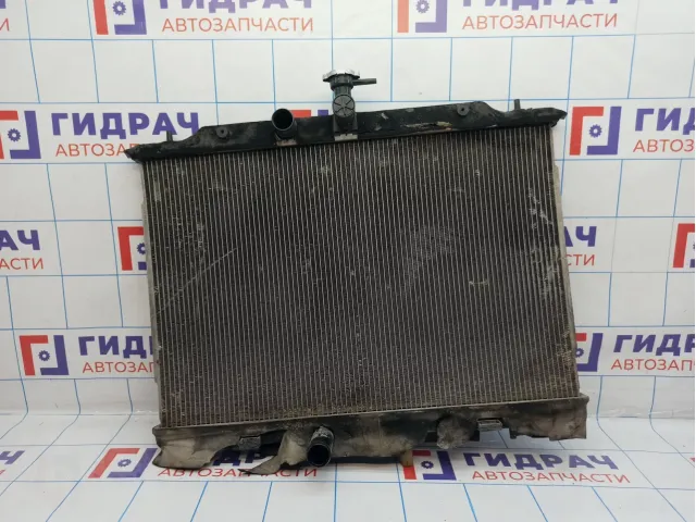 Радиатор основной Nissan X-Trail (T31) 21400-JG300. Замяты соты.