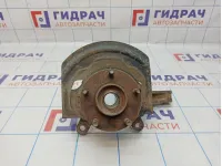 Кулак поворотный передний правый Nissan X-Trail (T31) 40014-JG000. Ступичный подшипник под замену.