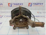 Кулак поворотный передний левый Nissan X-Trail (T31) 40015-JG000. Ступичный подшипник под замену.
