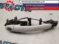 Ручка двери передней левой наружняя Skoda Octavia a5 Отличное  состояние