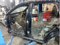 Порог со стойкой левый Opel Antara (С105)