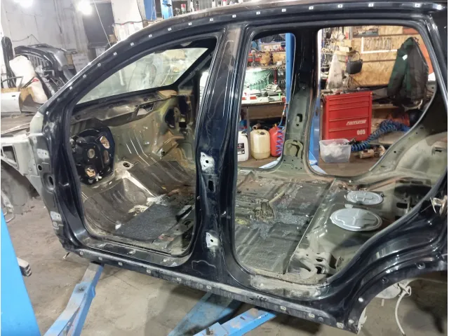 Порог со стойкой левый Opel Antara (С105)