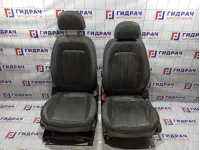 Комплект сидений Opel Antara (C105) . Комплект. Потертости. Водительское электро.