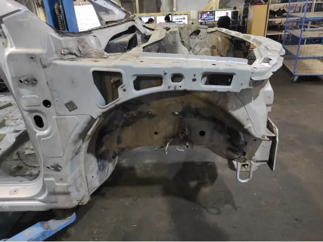 Лонжерон передний правый Opel Antara (C105) .