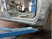 Порог со стойкой правый Opel Antara (С145)