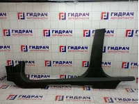 Накладка порога правого внутренняя Opel Astra H 7222233