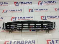 Решетка в бампер центральная Opel Astra H 1400417