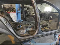 Порог со стойкой правый Opel Astra (H)